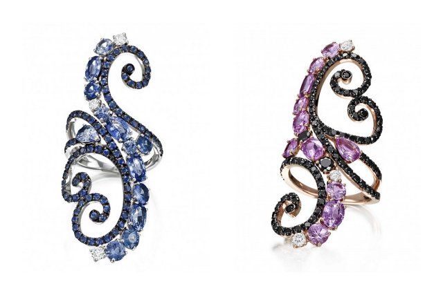 Pino Manna animal-themed rings