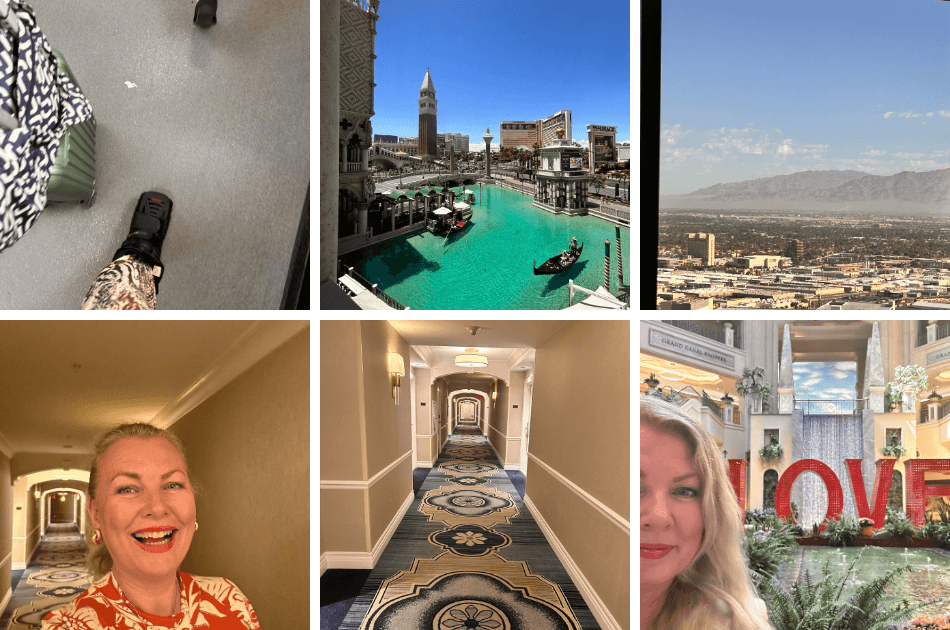 Esther showing her trip to las vegas to visit JCK Las Vegas