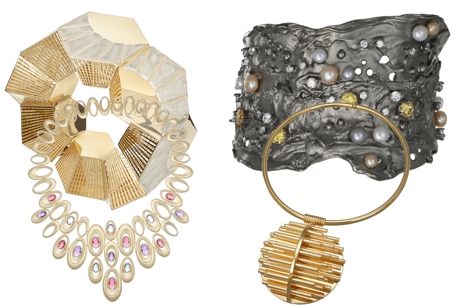 Migliorini bracelet M Preziose necklace Daniela Caoro Luiber pendant OroArezzo PREMIERE competition
