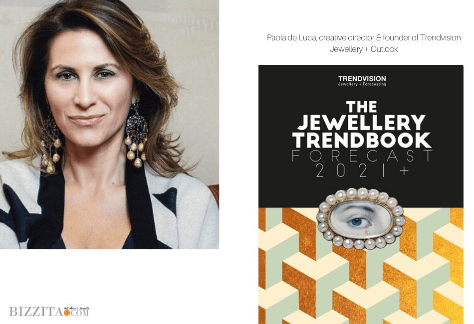 Esther Ligthart and Paola de Luca at VicenzaOro Future of Diamonds TrendVision panel